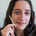 woman smoking a joint