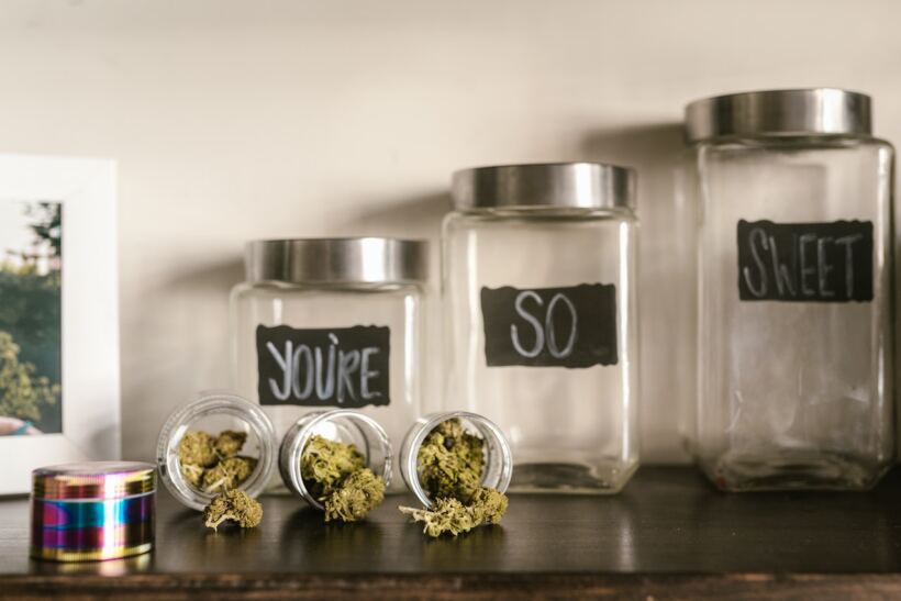 cannabis jars